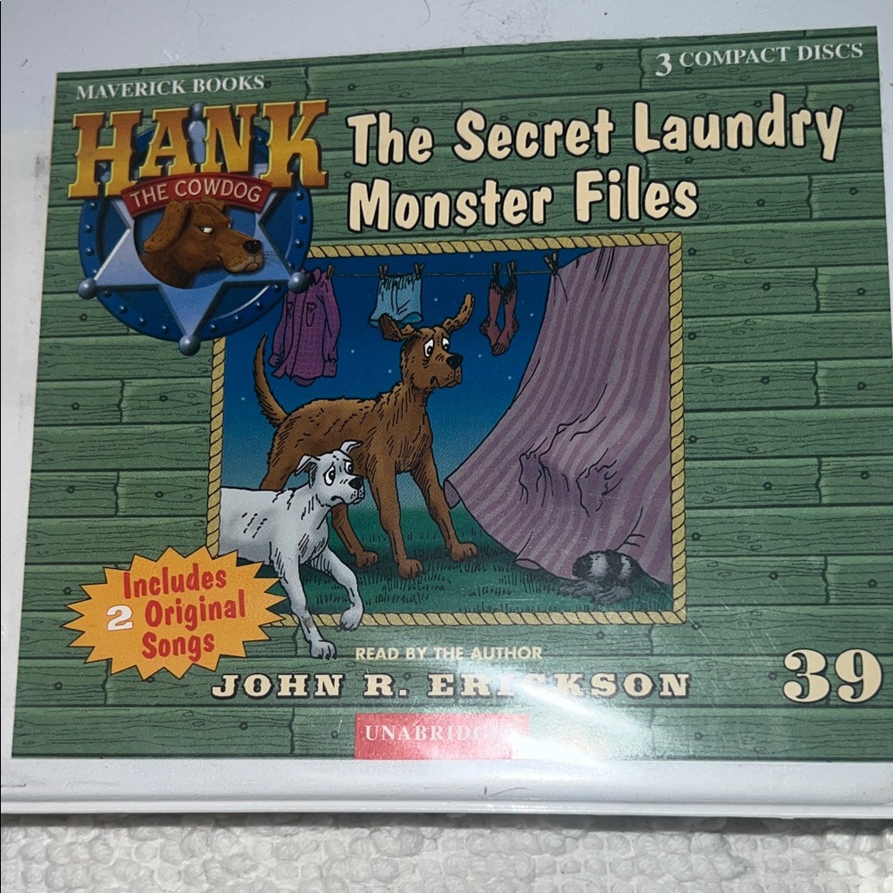 Hank the Cowdog: The Secret Laundry Monster Files #39 CD Set